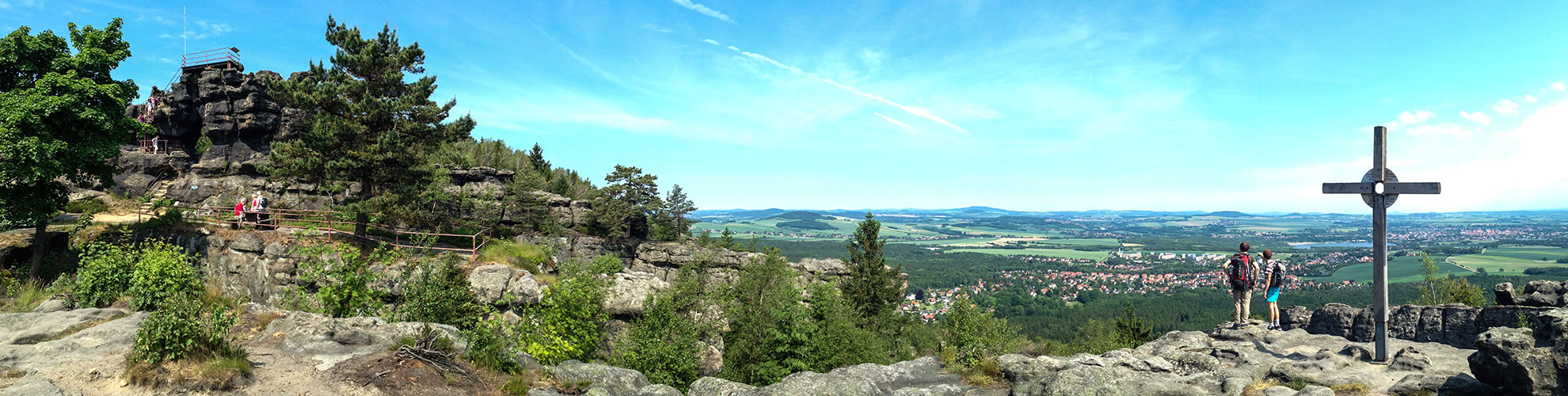 Das Zittauer Gewirge im Herzen der Oberlausitz